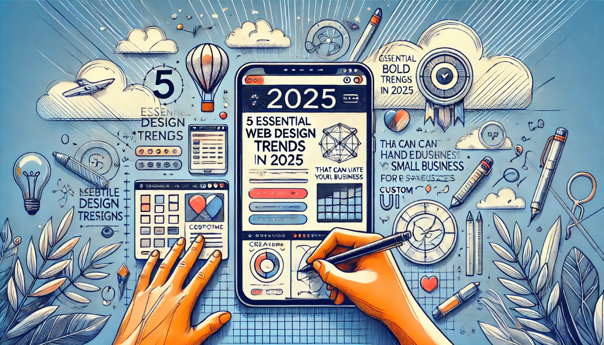 5 essential web design trends for 2025 for small businesses